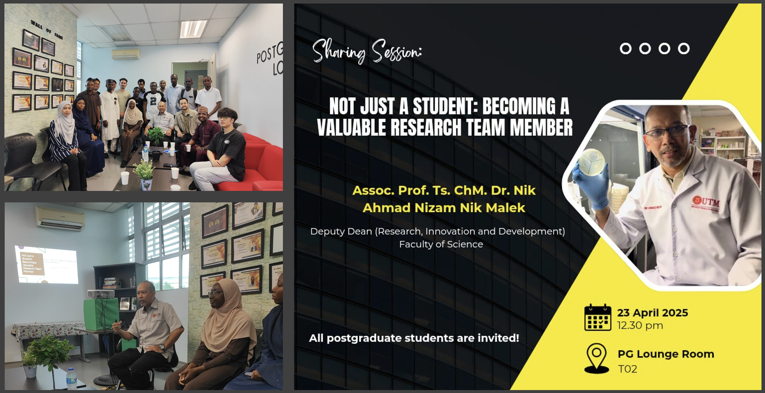 Dr. nik sharing session