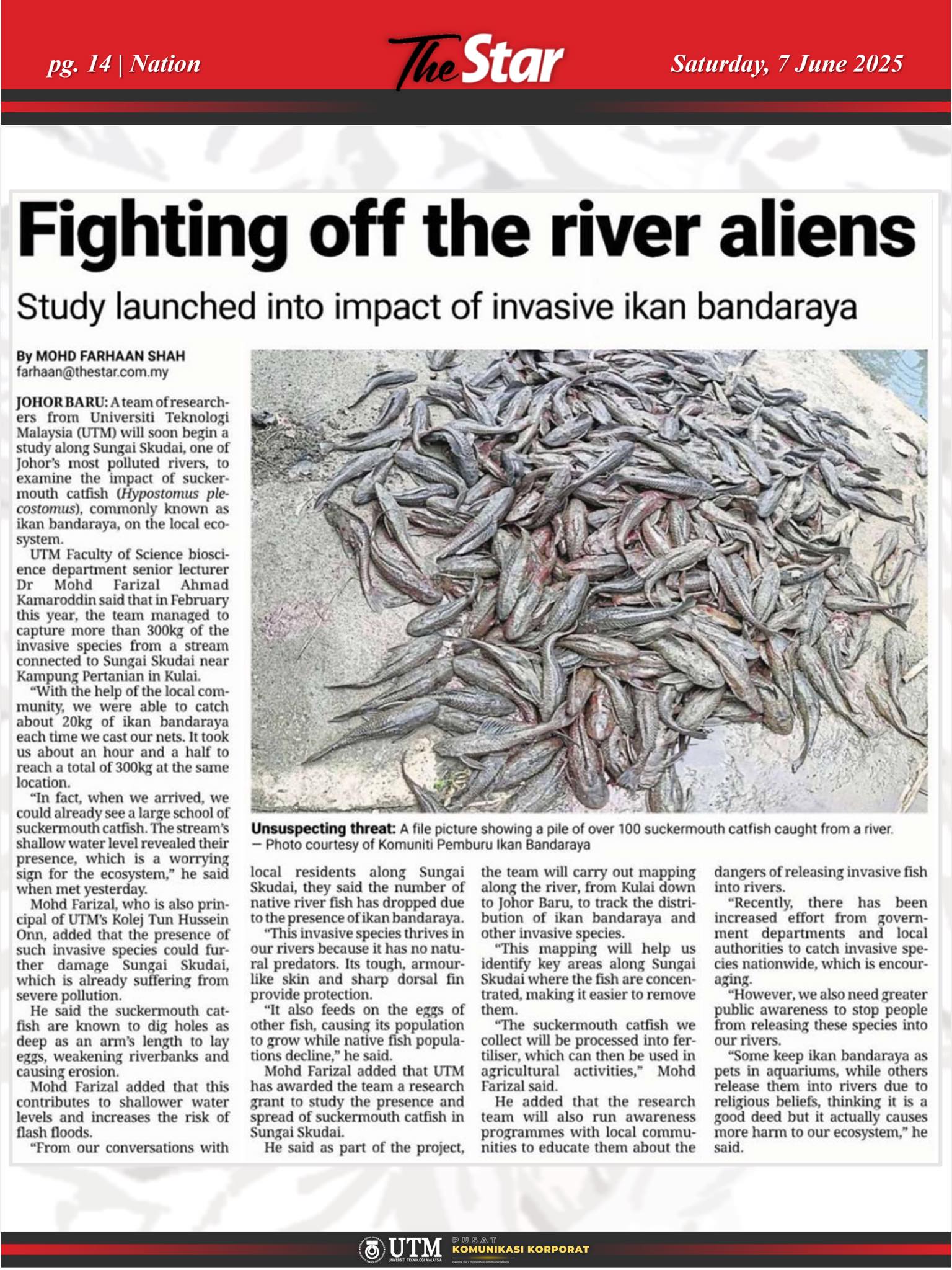 Dr. Farizal The Star Article