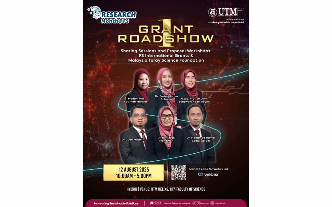 Faculty of Science Empowers Researchers Through Grant Roadshow 1