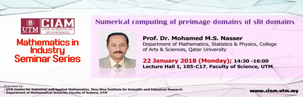 Mathematics in Industry Seminar Series