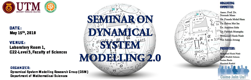SEMINAR ON DYNAMICAL SYSTEM MODELLING 2.0|DEPARTMENT OF MATHEMATICAL SCIENCES|