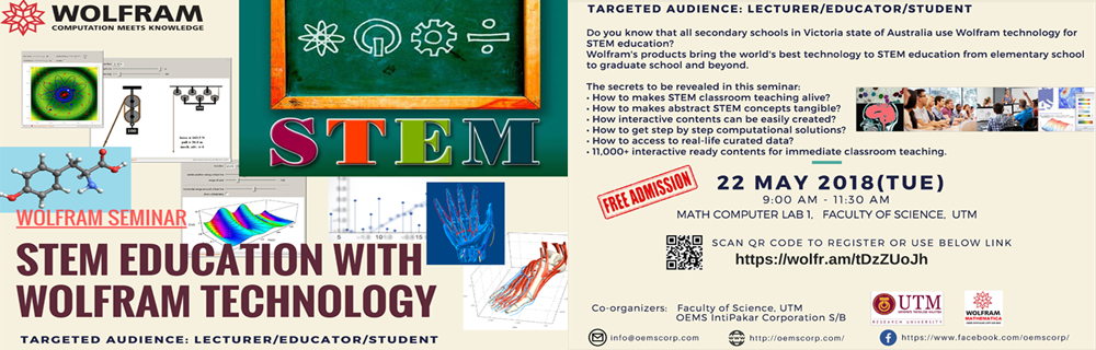 STEM Education with Wolfram Technology
