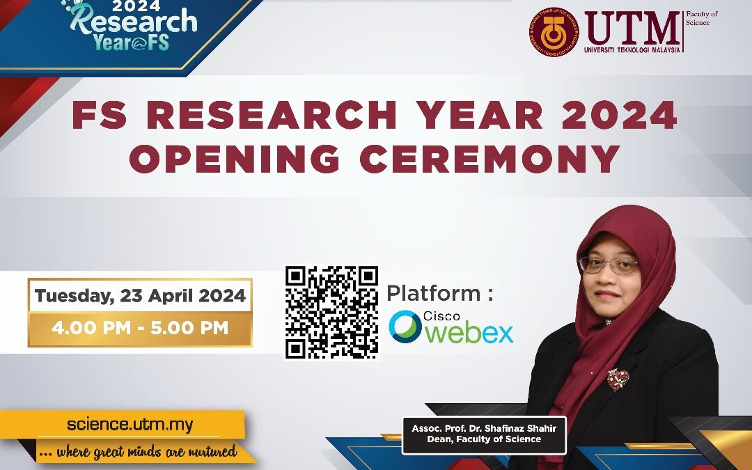 UTM Kicks Off FS Research Year 2024 with Virtual Opening Ceremony