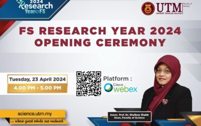 UTM Kicks Off FS Research Year 2024 with Virtual Opening Ceremony