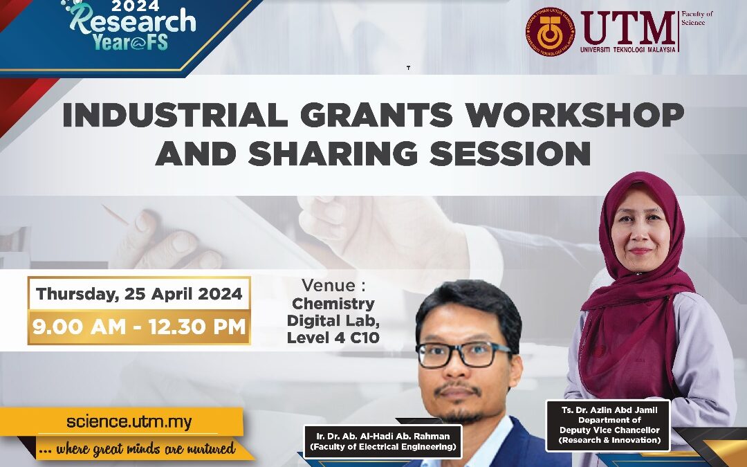 Industrial Grants Workshop and Sharing Session in FS Research Year 2024