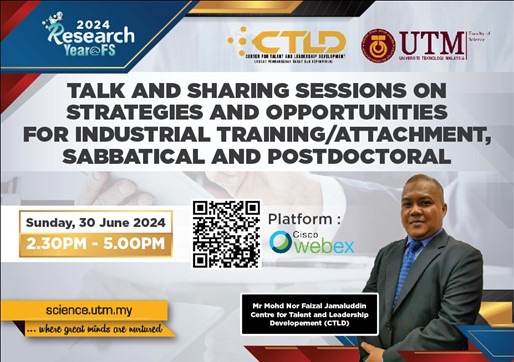 UTM FS Hosts Talk on Sabbatical and Postdoctoral Opportunities