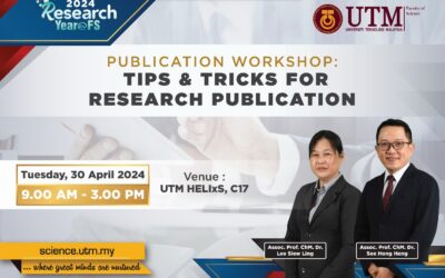 UTM Hosts Publication Workshop as Part of FS Research Year 2024