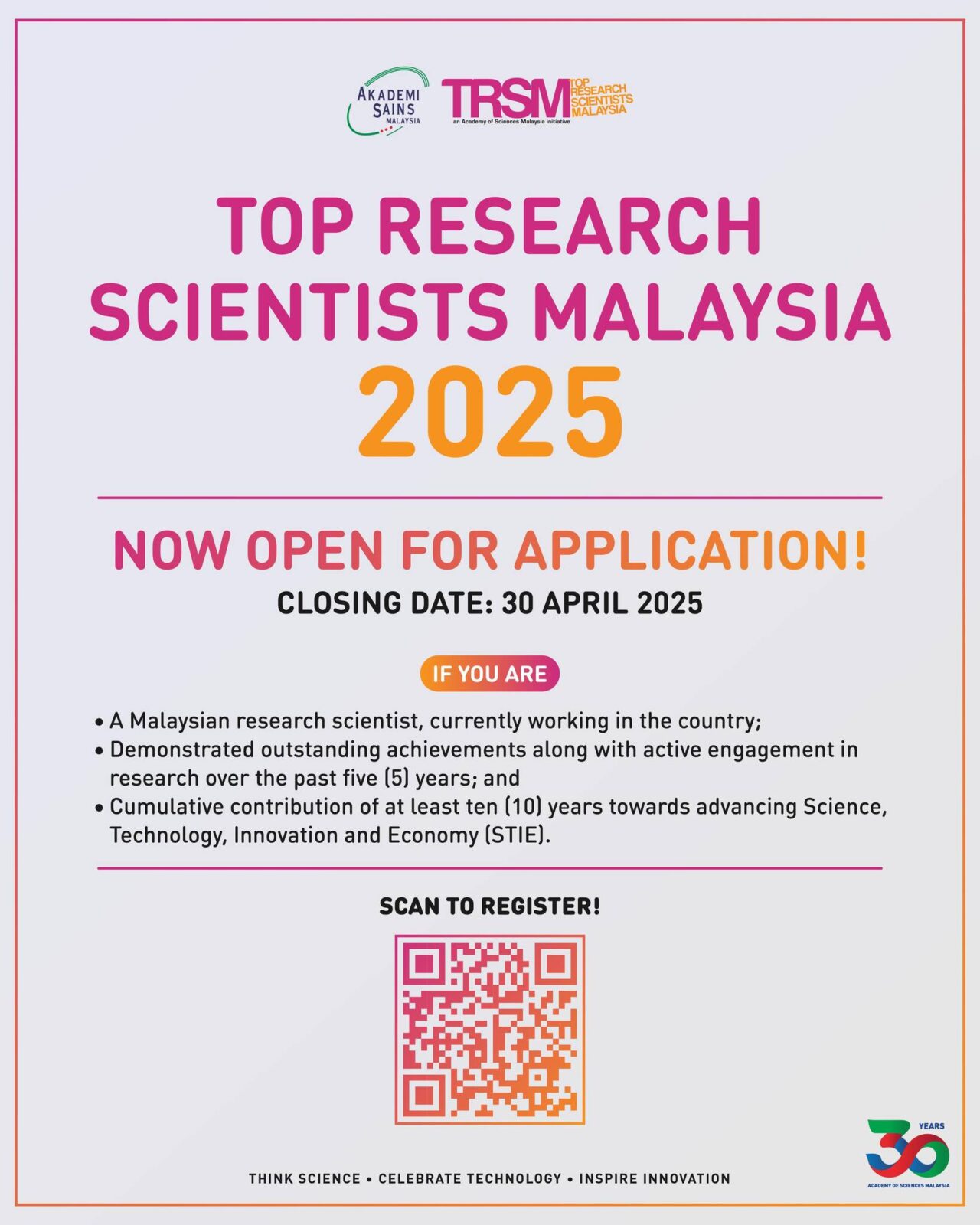 UTM Faculty of Science Hosts TRSM 2025 Application Tutorial | Faculty ...