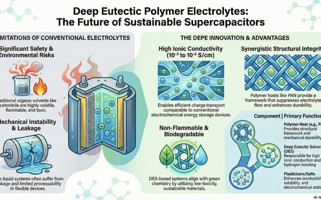 POTENTIAL OF DEEP EUTECTIC POLYMER ELECTROLYTES IN SUPERCAPACITOR