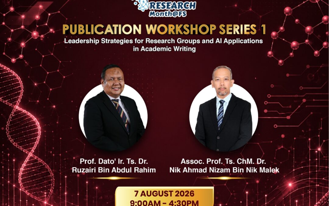Publication Workshop Series 1: Leadership Strategies for Research Groups and AI Applications in Academic Writing