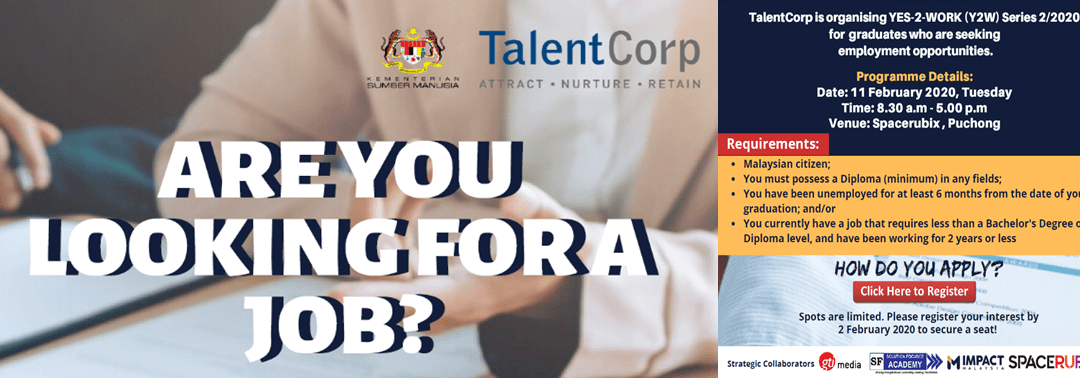 YES-2-WORK by TalentCorp and Strategic Collaborators