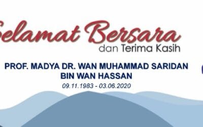 Selamat Bersara – PM Dr Wan Saridan