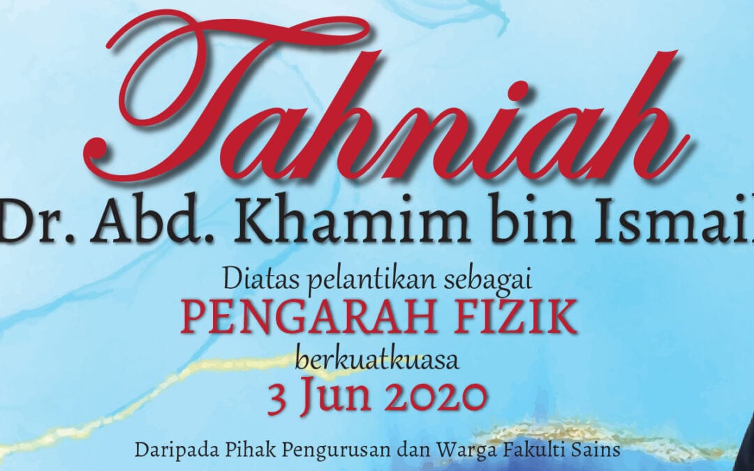 TAHNIAH-pengarah fizik