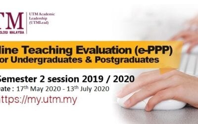 e-PPP (Online Teaching Evaluation)