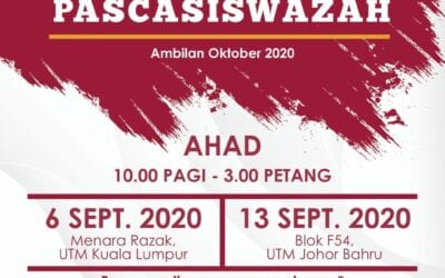 HARI TERBUKA PASCASISWAZAH (UTM JOHOR BAHRU)