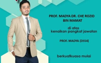 Tahniah Prof. Madya Dr. Che Rozid Mamat