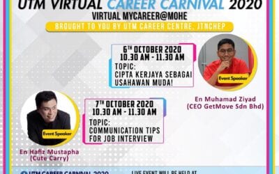 VIRTUAL CAREER TALK by UTM Career Centre, JTNCHEP