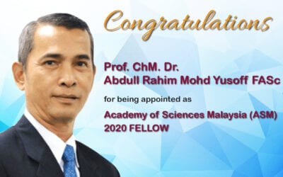 Congratulations ! Prof. ChM. Dr. Abdull Rahim Mohd Yusoff FASc
