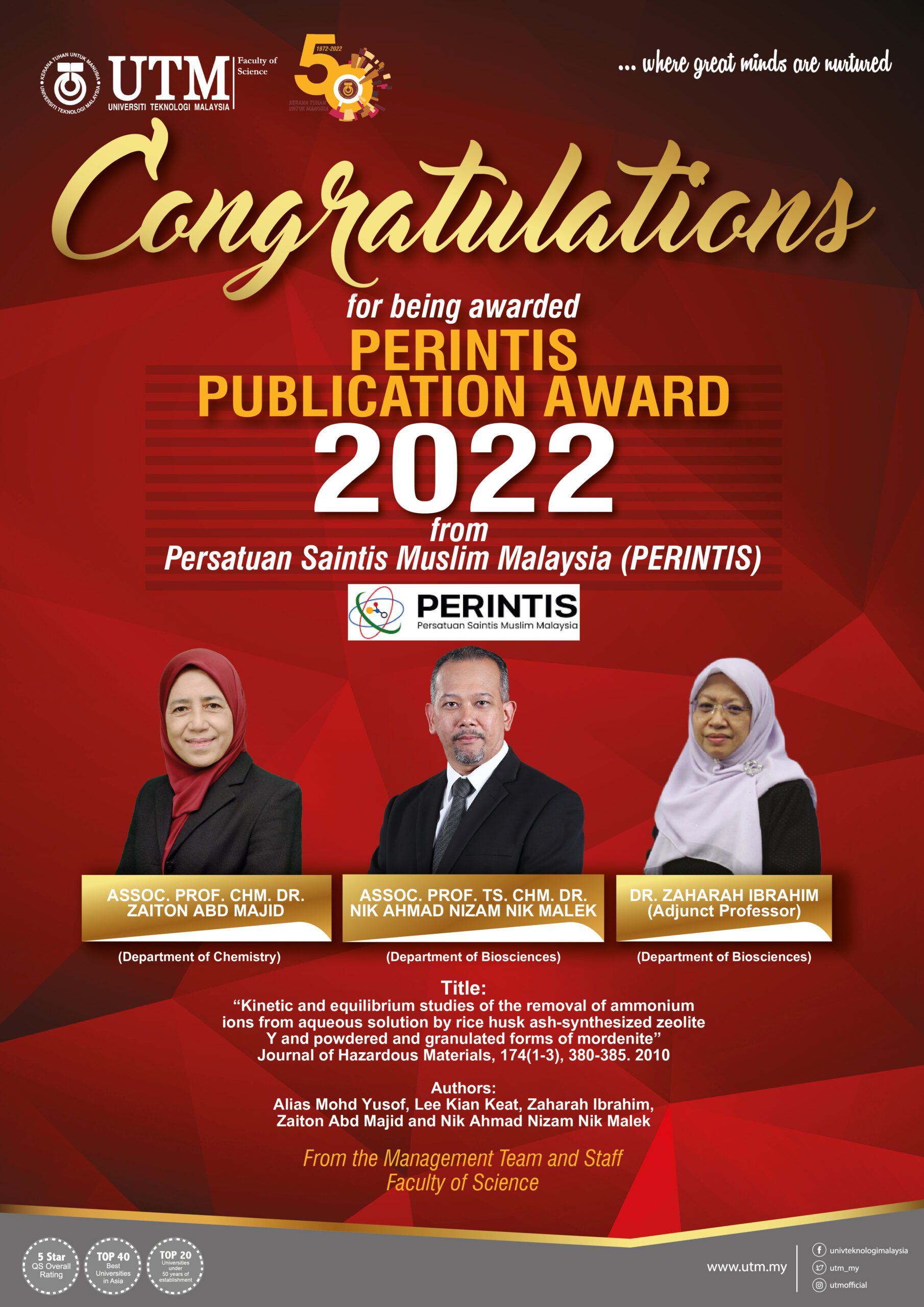 Setinggi- Tinggi Tahniah-dekanNIK-01
